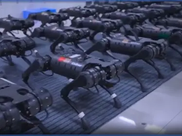 بالفيديو|| روبوتات بأربع أرجل تتحرك بانسجام بشكل مفزع تثير الجدل على منصات التواصل - وكالة ستيب نيوز