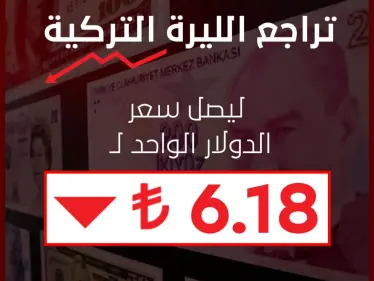 الليرة التركية تتراجع أمام الدولار - وكالة ستيب نيوز