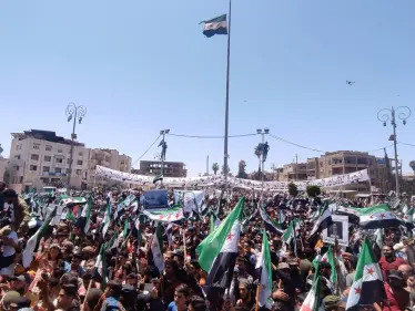 إدلب تشارك في الانتخابات السورية على طريقتها (فيديو وصور) - وكالة ستيب نيوز