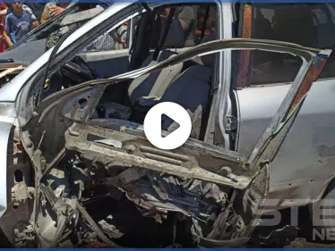 بالفيديو|| اغتيال قيادي بفيلق الشام وسقوط جرحى مدنيين بعبوة ناسفة انفجرت في عفرين - وكالة ستيب نيوز