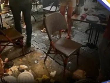 شاهد|| صرصور يتسبب بذعر واستنفار أمني في مقهى بـ تل أبيب.. وإصابة إسرائليَين جراء ذلك - وكالة ستيب نيوز