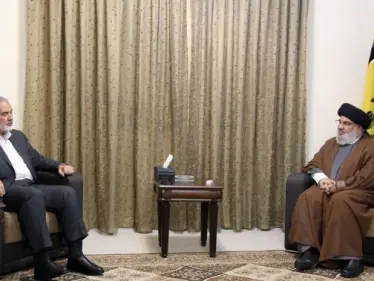 هنية يلتقي نصرالله في بيروت ويستعرض "سيف القدس" (فيديو) - وكالة ستيب نيوز