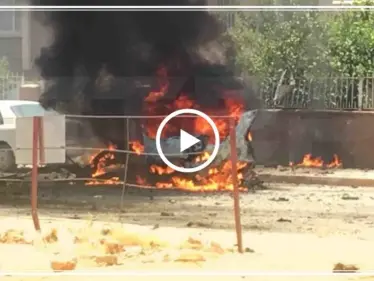 شاهد بالفيديو انفجار سيارة في الريحانية التركية والسبب الغاز !! - وكالة ستيب نيوز