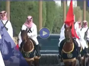 بالفيديو|| بالخيول والفرسان.. استقبال رسمي لـ رئيس الصين في الديوان الملكي بالرياض - وكالة ستيب نيوز