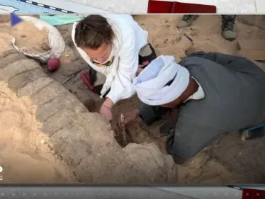 شاهد|| "جرار نبيذ مغلقة" عمرها 5000 عام.. مصر تعلن عن اكتشاف أثري بسوهاج - وكالة ستيب نيوز