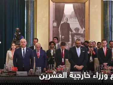 شاهد|| اجتماع وزراء خارجية العشرين في نيودلهي يبدأ بدقيقة صمت حداداً على ضحايا زلزال تركيا وسوريا - وكالة ستيب نيوز