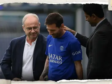 "يجب أن نحترم فرنسا".. ناصر الخليفي يرد على اتهامات ليونيل ميسي - وكالة ستيب نيوز