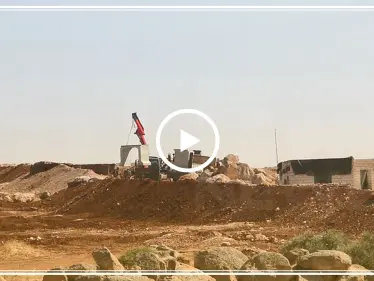 بالفيديو || تركيا ترسل شاحنات جدارية إلى معرّحطاط بريف إدلب الجنوبي - وكالة ستيب نيوز