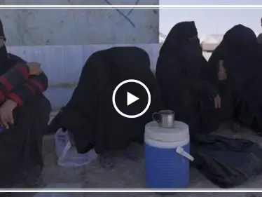 شاهد بالفيديو|| لأوّل مرّة كاميرا أمريكية تدخل معسكر الهول وتكشف حقائق جديدة عن الداعشيات!! - وكالة ستيب نيوز