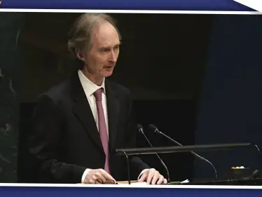 بيدرسن يعلنها للصحفيين.. اجتماعات اللجنة الدستورية السورية انتهت بهذه النتيجة - وكالة ستيب نيوز