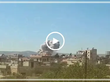 شاهد بالفيديو|| الدمار الذي خلفه الطيران الروسي بصواريخ شديدة الانفجار في كفرنبل - وكالة ستيب نيوز