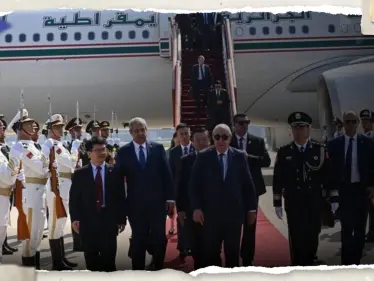 لأول مرة.. الرئيس الجزائري يصل بكين بعد توقيع اتفاقية استراتيجية - وكالة ستيب نيوز