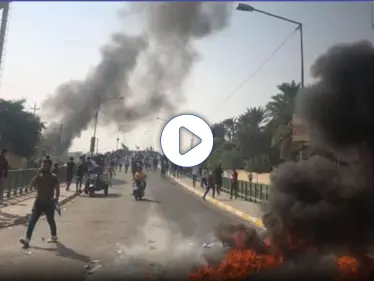 تجدد الأحداث الدامية في الناصرية بالعراق.. والاحتجاجات تمتد لمدن أخرى وسط تدخل السلطات (فيديو) - وكالة ستيب نيوز