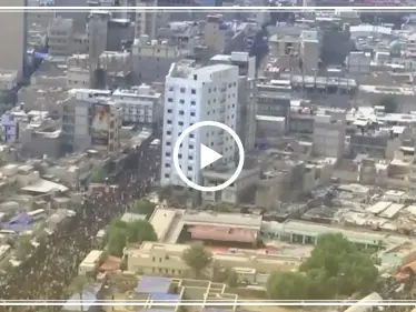 شاهد كيف تبدو مدينة كربلاء في ذكرى أربعينية الحسين (تصوير جوي) - وكالة ستيب نيوز