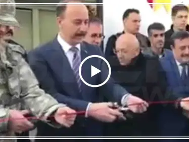 بالفيديو|| تثبيتًا لنفوذها بالمنطقة.. والي أورفا يفتتح مكتب للبريد التركي بتل أبيض! - وكالة ستيب نيوز