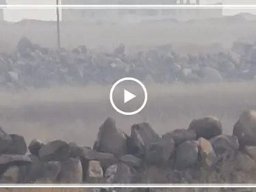 شاهد بالفيديو|| استهداف تحصينات لقوات النظام ضمن معركة شنتها المعارضة بريف إدلب الشرقي - وكالة ستيب نيوز