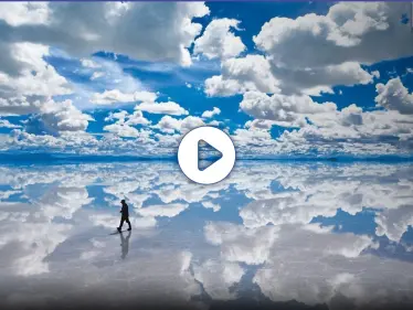 بالفيديو|| لا فرق بين السماء والأرض في بحيرة الملح ببوليفيا.. فيديو بتقنية Time Labse - وكالة ستيب نيوز