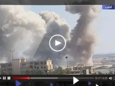 شاهد|| مقاتلات روسية تشن غارات مكثفة على الشمال السوري.. وحالة هلع بين المدنيين - وكالة ستيب نيوز