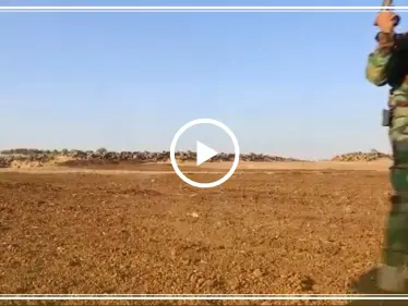 شاهد بالفيديو|| حركات بهلوانية لـ القائد "أبو عمشة"، ماذا لو أخطأ!؟ - وكالة ستيب نيوز