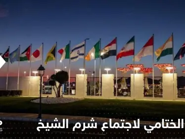 أبرز ما جاء في البيان الختامي لاجتماع شرم الشيخ..تعزيز الأمن والاستقرار للإسرائيليين والفلسطينيين - وكالة ستيب نيوز