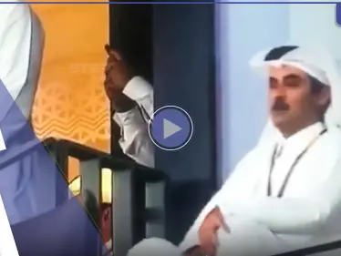 بالفيديو|| ردة فعل أمير قطر بعد ضياع ركلة جزاء السعودية أمام بولندا تثير تفاعلاً - وكالة ستيب نيوز