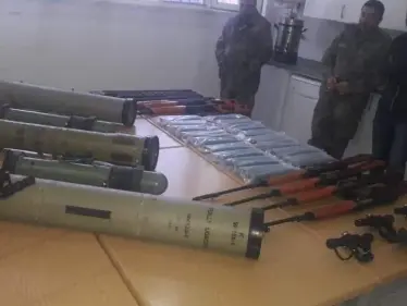 شرطة الراعي تحبط محاولة تهريب أسلحة روسية الصنع باتجاه مناطق "قسد. - وكالة ستيب نيوز