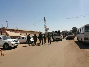 بالفيديو|| ضباط من النظام السوري والشرطة الروسية يجرون جولة غرب درعا.. ما أهدافها - وكالة ستيب نيوز