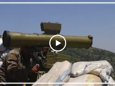 شاهد بالفيديو || قوات النظام السوري تقصف مواقع "التركستان" بالصواريخ الموجهة على محاور اللاذقية - وكالة ستيب نيوز