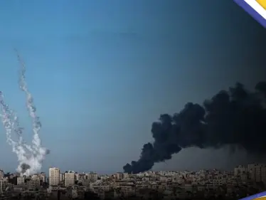 تبادل إطلاق صواريخ بين الجيش الإسرائيلي والفصائل الفلسطينية في غزة (فيديو) - وكالة ستيب نيوز