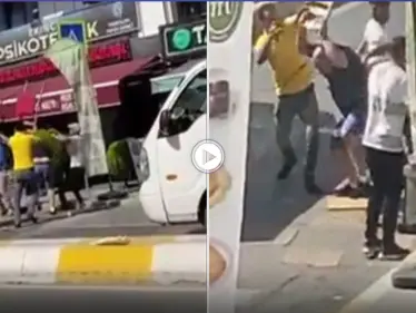 بالفيديو|| بالكراسي والعصي شجار في إسطنبول يوقع إصابات بالغة ويستدعي تدخل الشرطة والإسعاف - وكالة ستيب نيوز