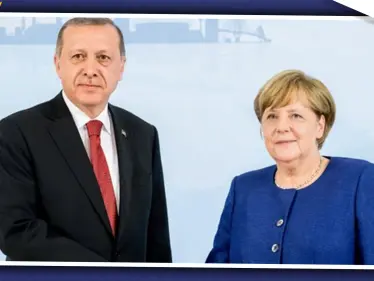 مكالمة هاتفية بين أردوغان وميركل.. والشأن السوري والليبي محور الحديث - وكالة ستيب نيوز