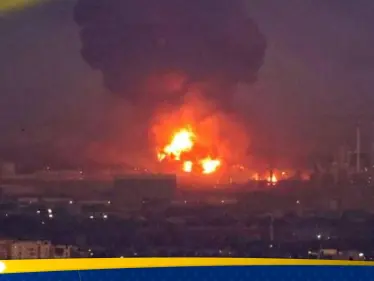 انفجار ضخم في بلدة صناعية بإيران.. والسلطات تكشف السبب - وكالة ستيب نيوز