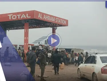 رحلة شاقة وطرق طويلة يسلكها سكان مخيمات أطمة بريف إدلب لتحصيل مادة المازوت - وكالة ستيب نيوز