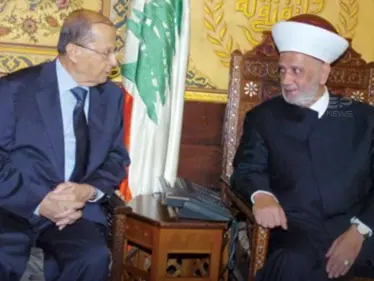 ميشال عون يلتقي مفتي لبنان ويتحدث عن دور الطائفة السنية في لبنان - وكالة ستيب نيوز