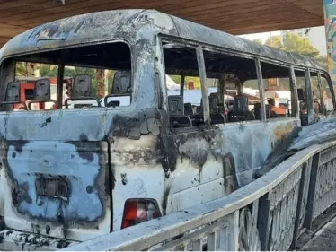 النظام السوري يعلّق على استهداف حافلة المبيت وسط دمشق - وكالة ستيب نيوز