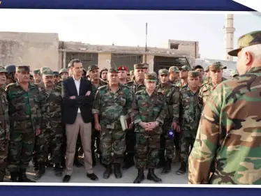 بالصور|| بشار الأسد يصل بزيارة خاطفة لجبهات ريف إدلب الجنوبي - وكالة ستيب نيوز
