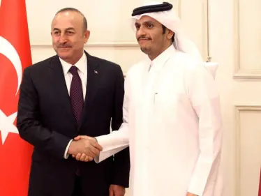 وزيري الخارجية القطري والتركي يوضحان طبيعة الحل في سوريا واليمن وليبيا ويتحدثان عن قضايا إقليمية - وكالة ستيب نيوز