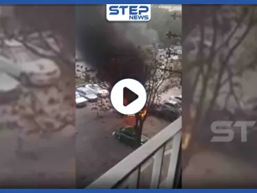 بالفيديو|| انفجار سيارة مفخخة في حي المزة بالعاصمة السورية دمشق - وكالة ستيب نيوز