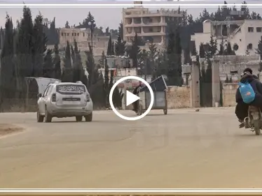 شاهد حركة نزوح كبيرة لأهالي ريف حلب الغربي هرباً من قصف النظام السوري وبوادر الحرب هناك - وكالة ستيب نيوز