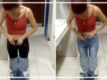 بالفيديو| موظفو محل ملابس يلقون القبض على سارقة سراويل مثيرة للعجب - وكالة ستيب نيوز