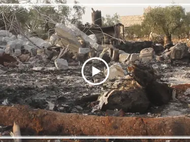 موقع العملية الأمريكية التي استهدفت زعيم تنظيم داعش أبو بكر البغدادي - وكالة ستيب نيوز