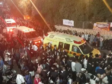 أول دولة عربية تعزي إسرائيل بحادثة التدافع الضخم في جبل ميرون - وكالة ستيب نيوز