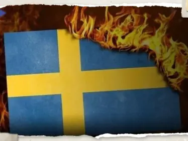 مصنع باكستاني يُهين علم السويد وعراقيون يحرقونه في بغداد (فيديو) - وكالة ستيب نيوز