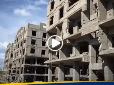 شاهد|| لقطات تُظهر تدمير أبراج مصرية قبل افتتاحها في غزة - وكالة ستيب نيوز