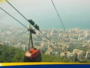 تعطل تلفريك جونية بعد اصطدام مقطورتين.. وعالقون في سماء لبنان (فيديو) - وكالة ستيب نيوز