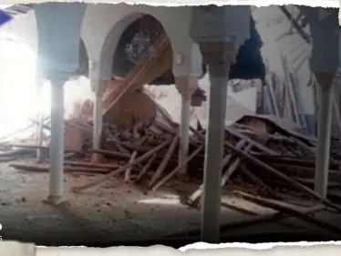 شاهد|| انهيار مسجد في نيجيريا أثناء الصلاة.. ومصرع وإصابة عشرات المصلين - وكالة ستيب نيوز