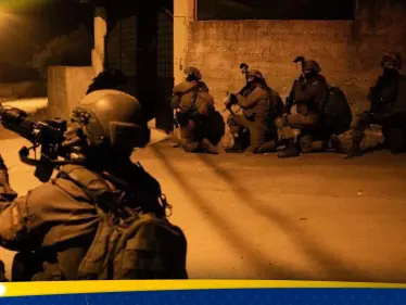 شاهد|| اشتباكات بين فصائل فلسطينية وقوة إسرائيلية اقتحمت جنين في الضفة - وكالة ستيب نيوز