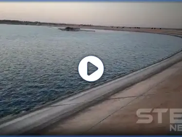 خاص|| مشاهد لانخفاض سد الفرات وتحذيرات من كارثة بعد تجاوزات تركية على مياه النهر - وكالة ستيب نيوز
