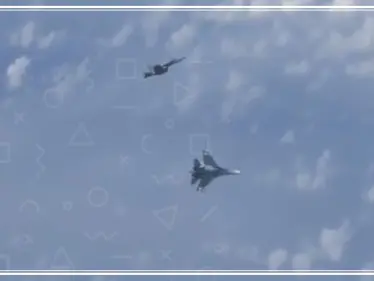 طائرة لحلف الناتو تقترب من طائرة وزير الدفاع الروسي (فيديو) - وكالة ستيب نيوز