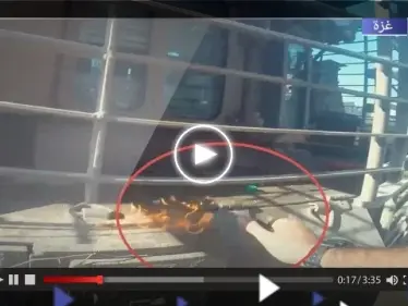 فيديو لمقاتل من كتائب القسام يثير ضجة كبيرة.. شاهد ماذا فعل بجرافة إسرائيلية - وكالة ستيب نيوز